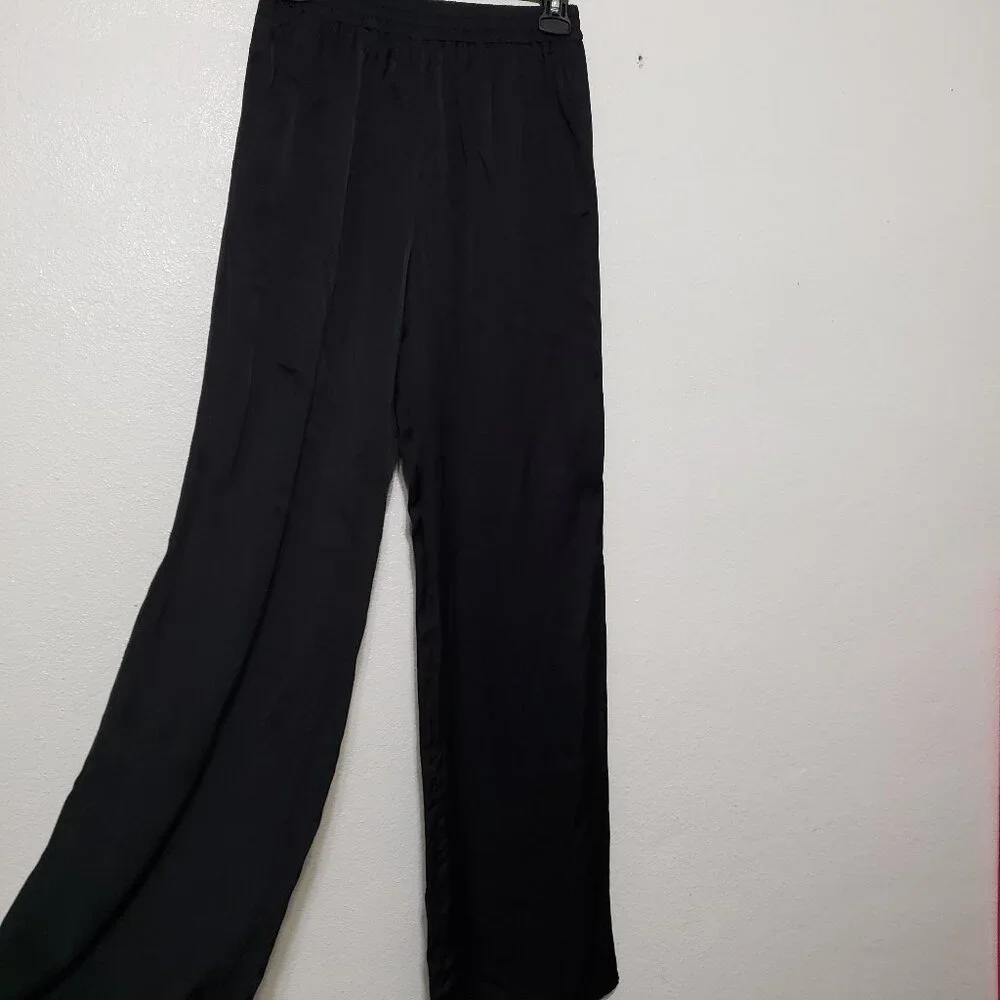 Lavender Brown Flowy Pants - Picture 9 of 14